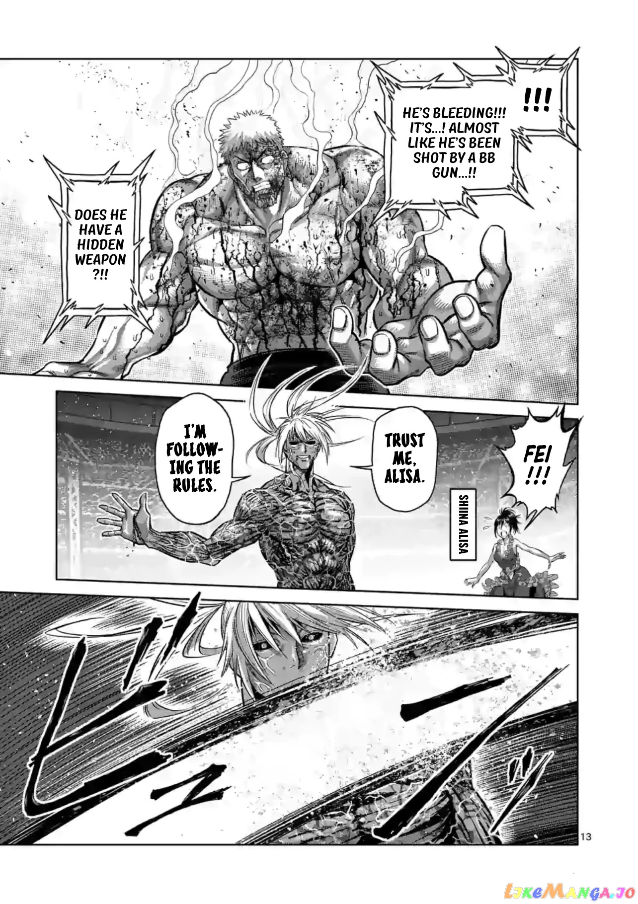 Kengan Omega Chapter 125 image 13